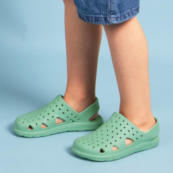 totes® SOLBOUNCE Kids Clog Mint